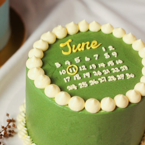Korean Calendar Cake - Cake Together - Online Birthday Cake Delivery