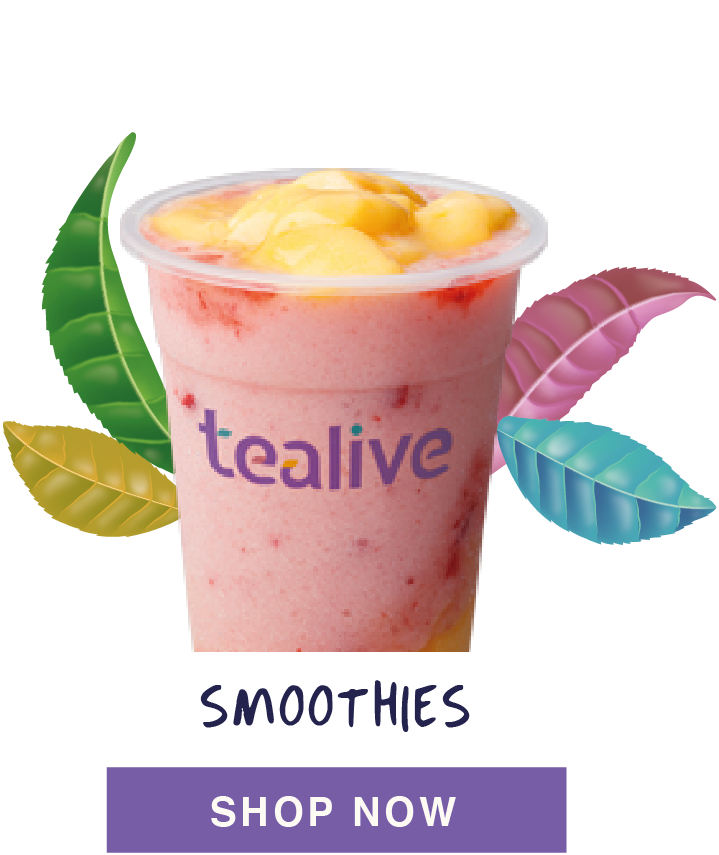 Tealive strawberry pudding