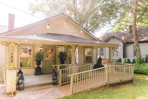 The Findlay Rowe Cottage in Downtown Woodstock, Ga