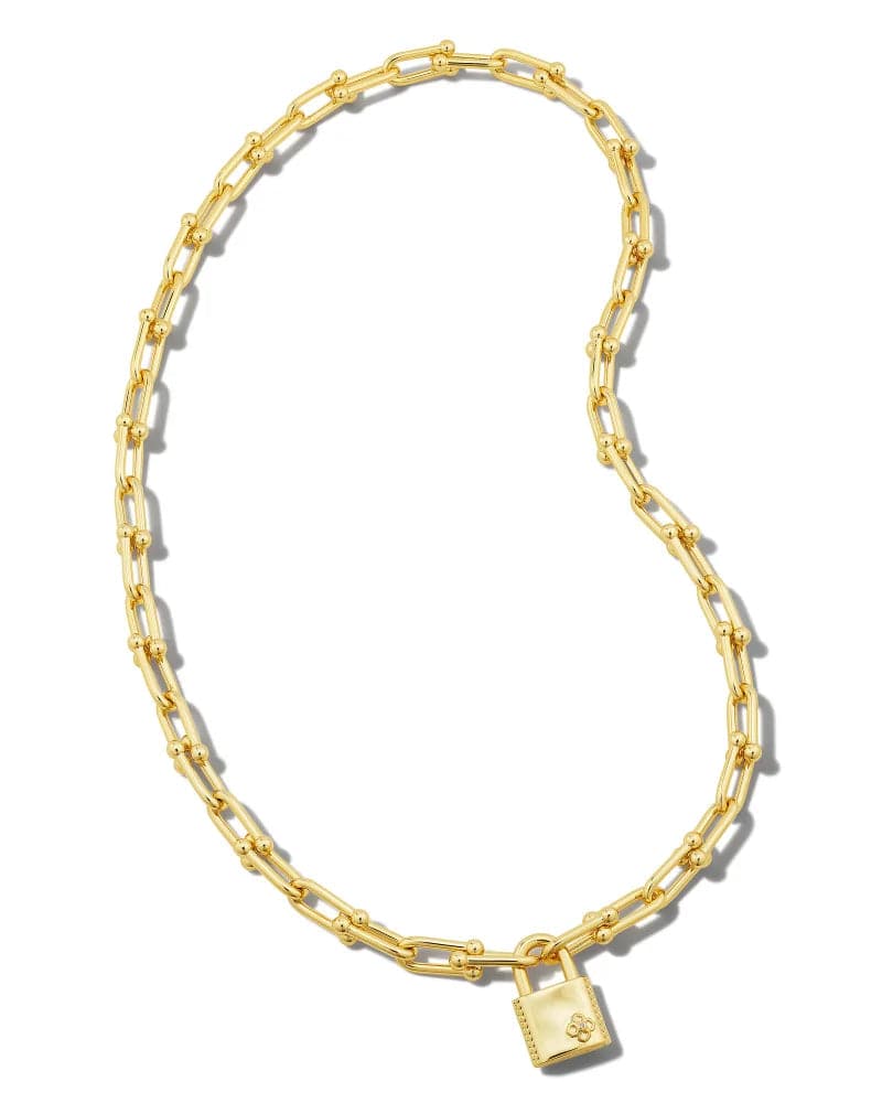 Kendra Scott Grayson Herringbone Gold Multi Strand Necklace in Burgund –  The Dressing Room