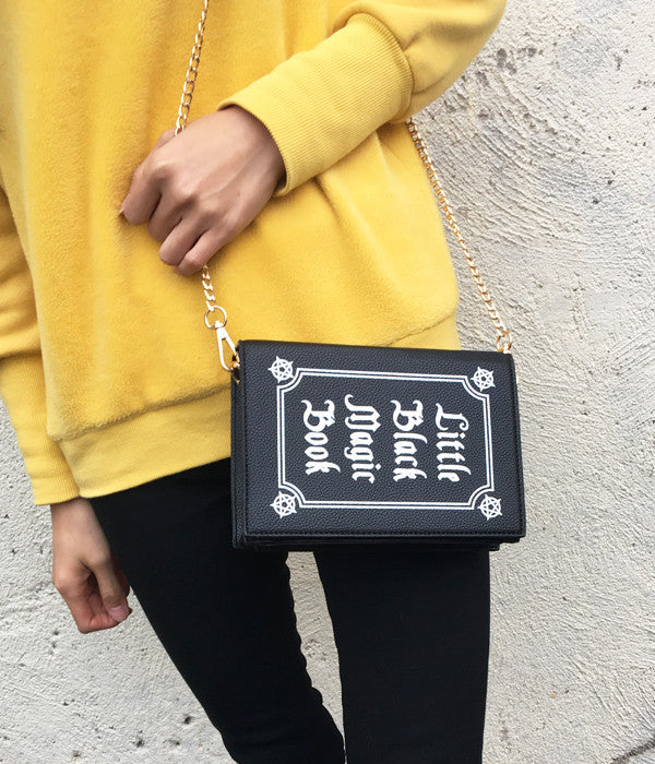 little black magic book bag