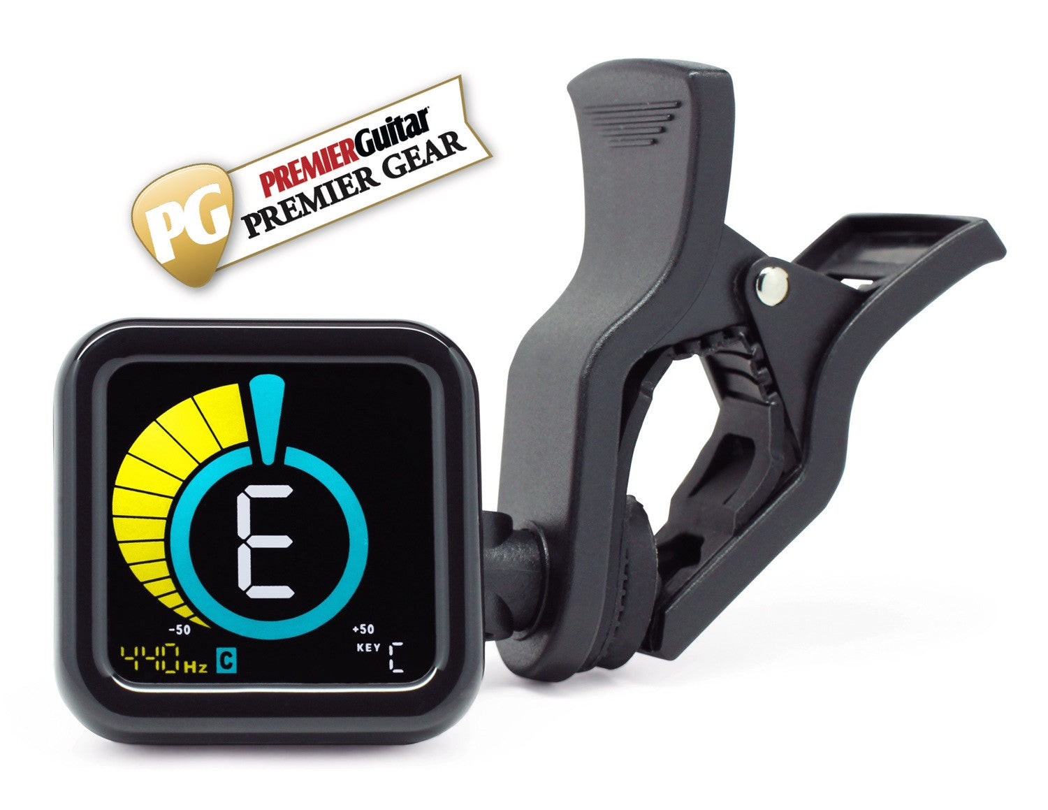 Kliq Ubertuner Clip On Tuner For All Instruments Kliq Music Gear