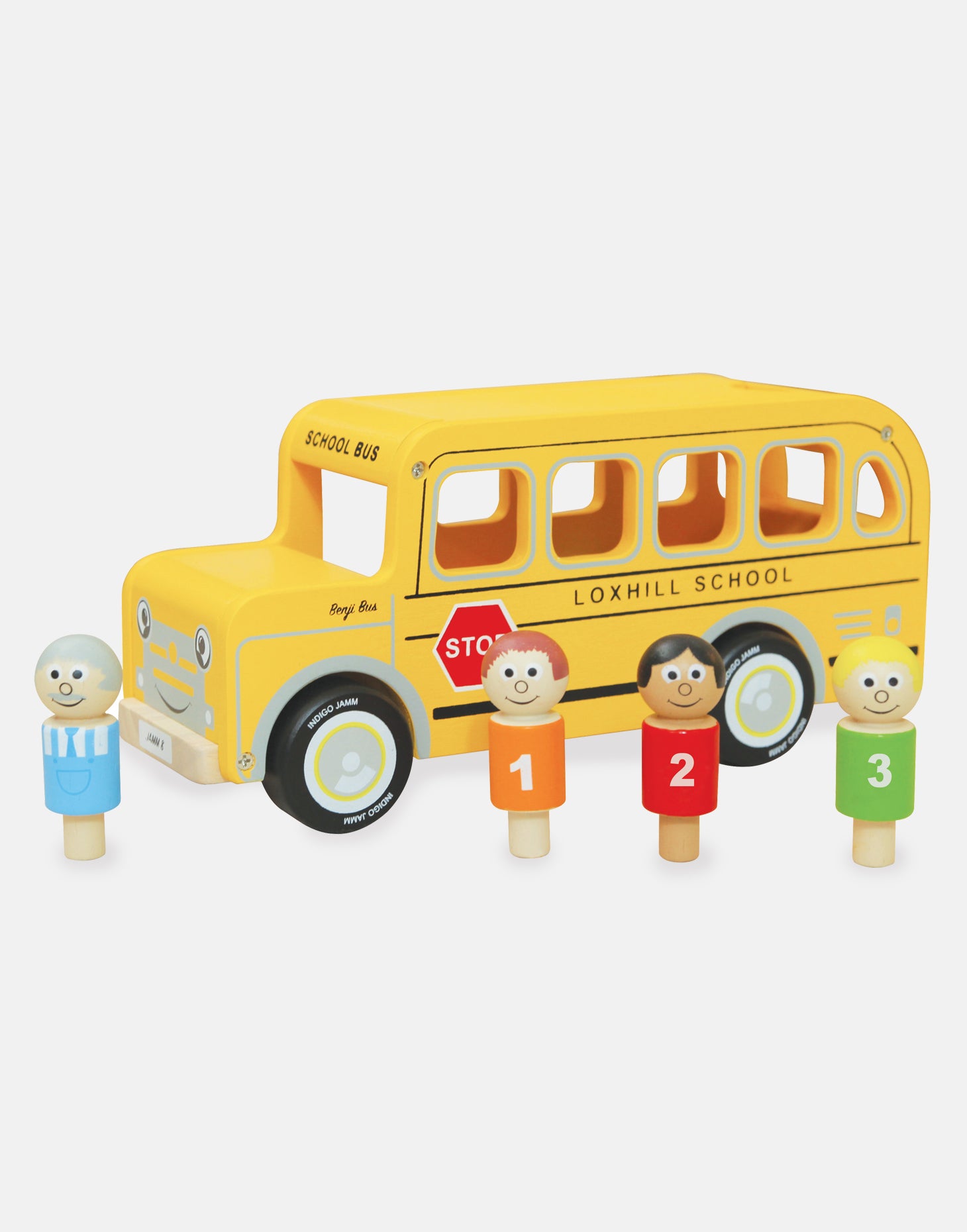 indigo jamm colin's camper van wood playset