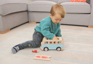 indigo jamm colin's camper van wood playset