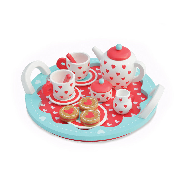 wooden tea set toy