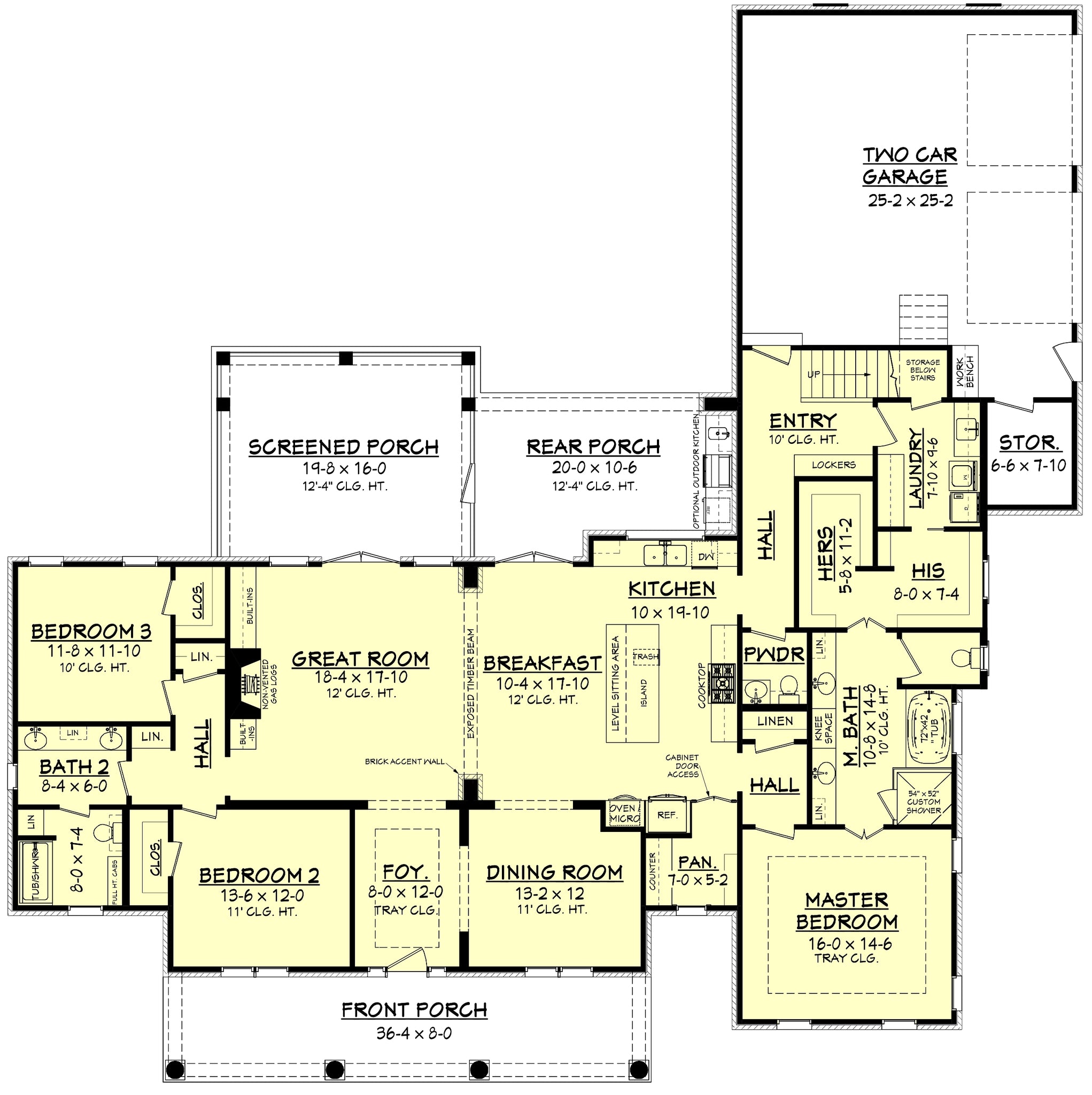 Azalea House Plan House Plan Zone