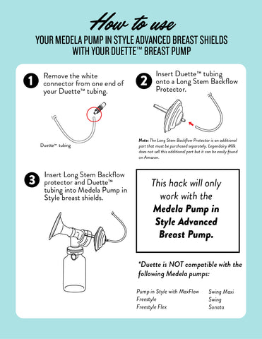 How to Use Your Medela Pump In Style Advanced Breast Shields with