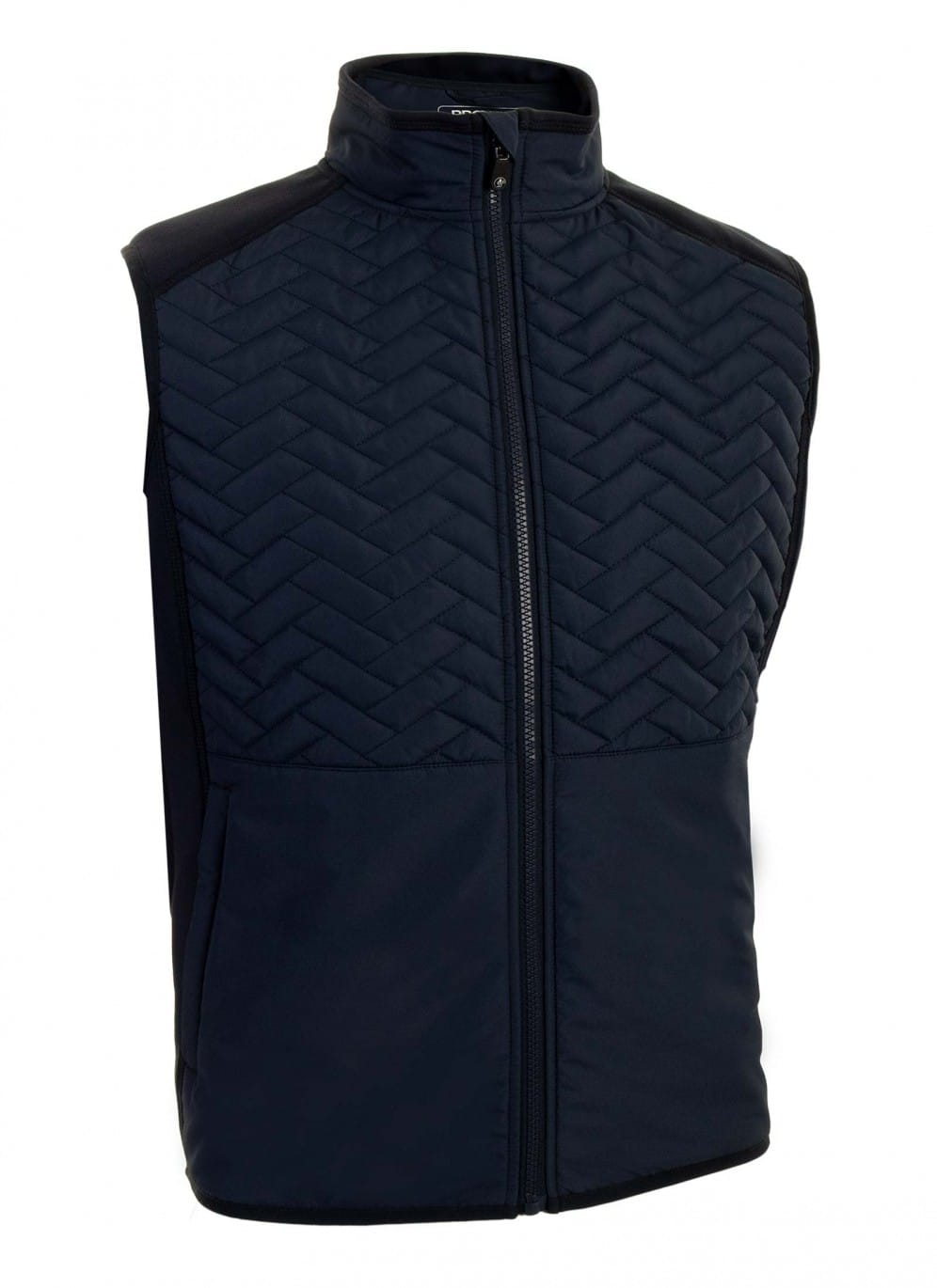 Proquip Mens Gust Therma Windproof Light Stretch Quilted Golf Gilet ...