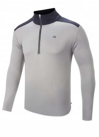 Calvin Klein 1/2 Zip Thermal Polar Fleece Jacket - C9390 - Just Golf Online