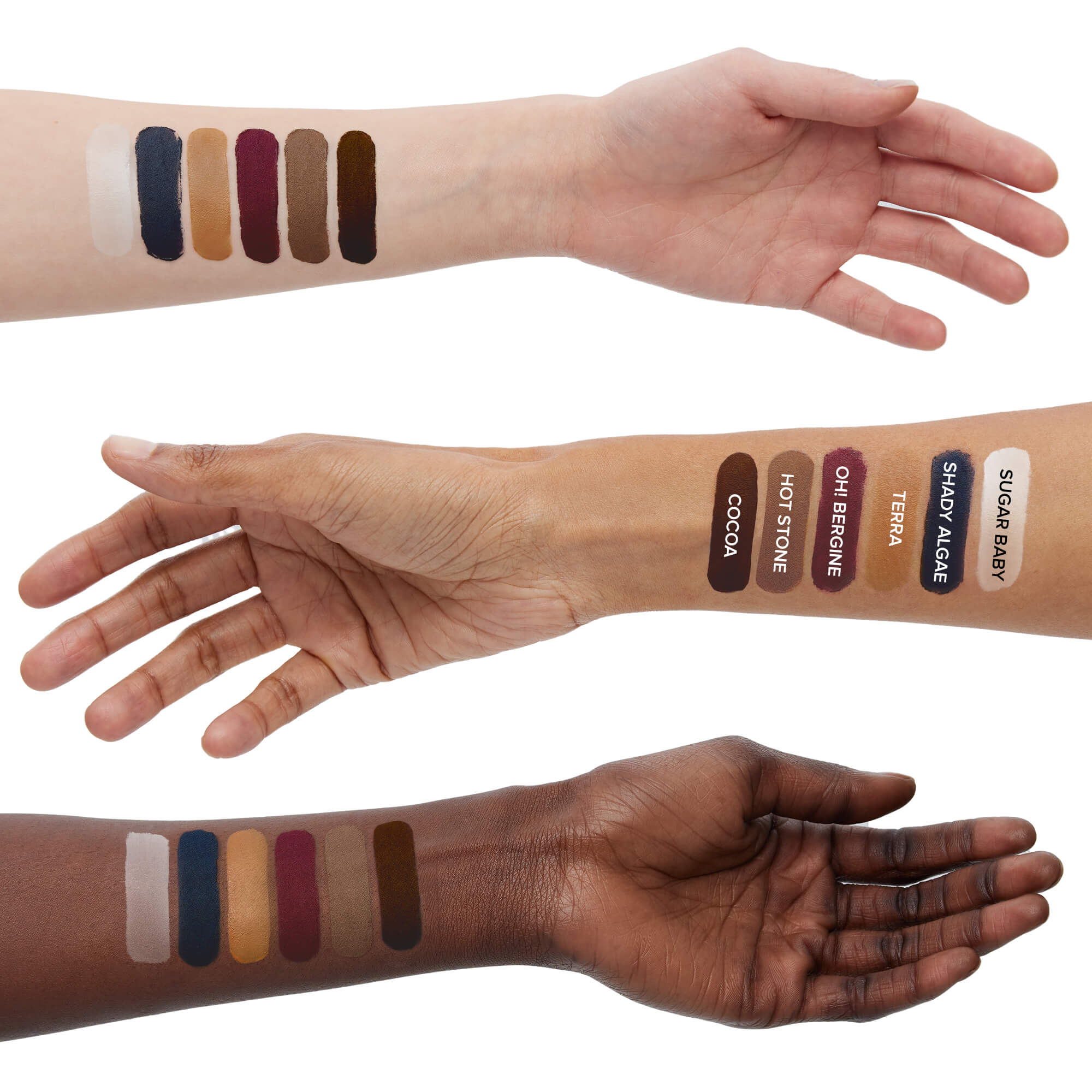 Dark Romantics Arm Swatches