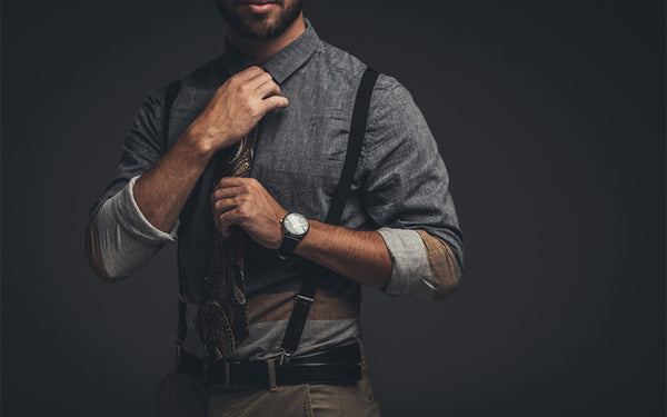 Caring For Your Suspenders Under Shirt Look