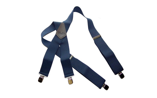 Contractor Series Holdup Navy Blue Wide Work Suspenders