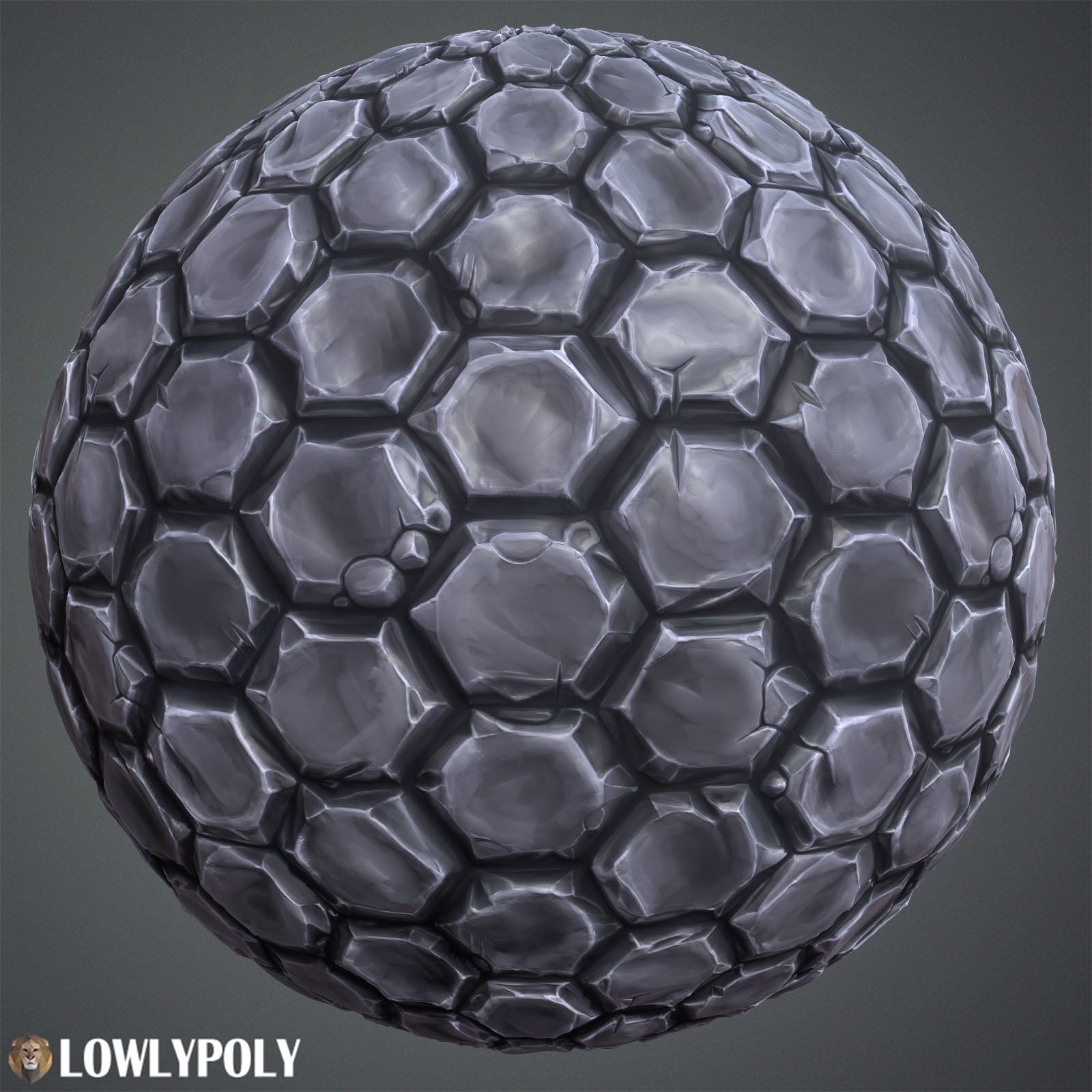 Stone Tile Textures Vol.07 - Game Textures - Lowlypoly – LowlyPoly