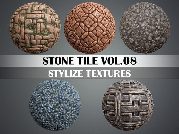 Stylized Texture Pack - VOL 1 – LowlyPoly