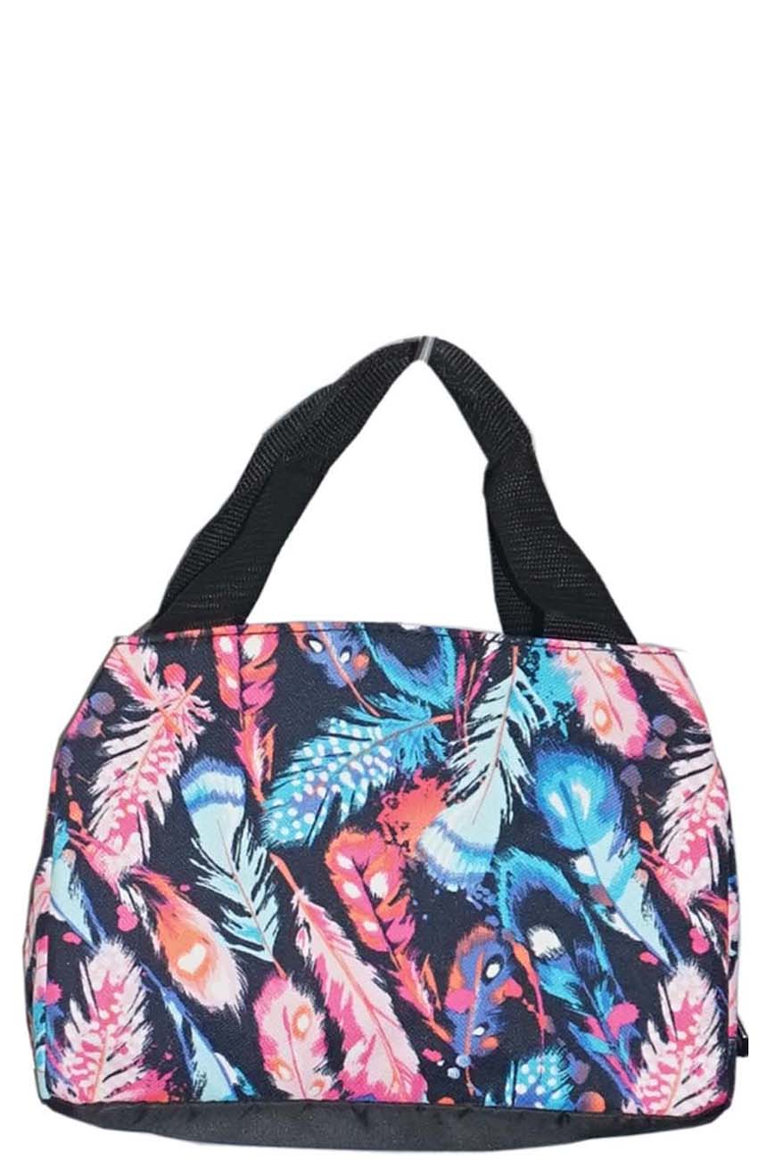 feather lunch bag