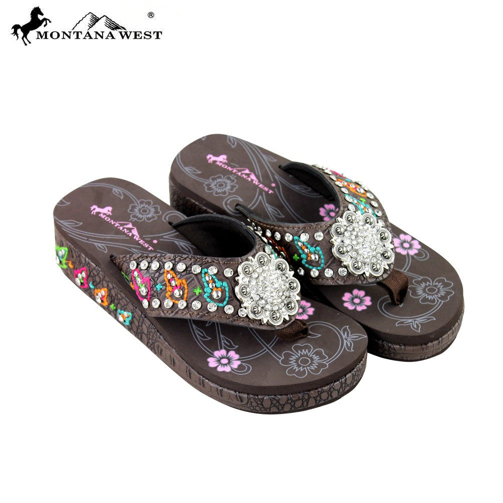 montana west flip flops on sale