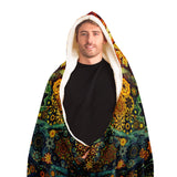 Animal Spirit Tree -Hooded Blanket - psychedelic art