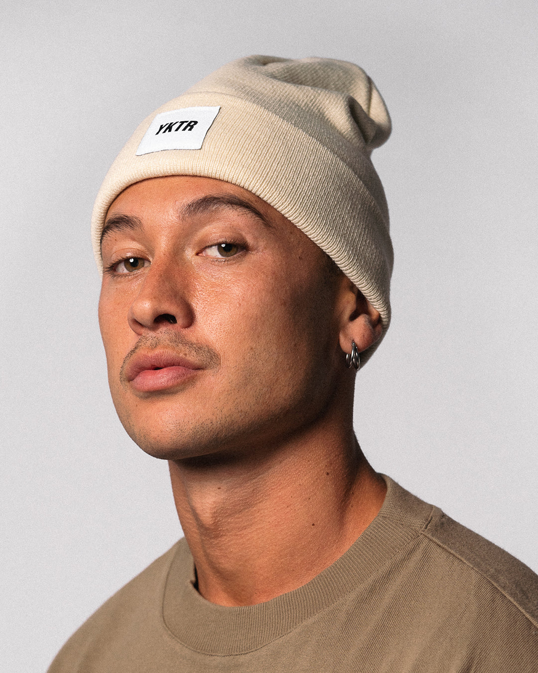 nike beanie cream