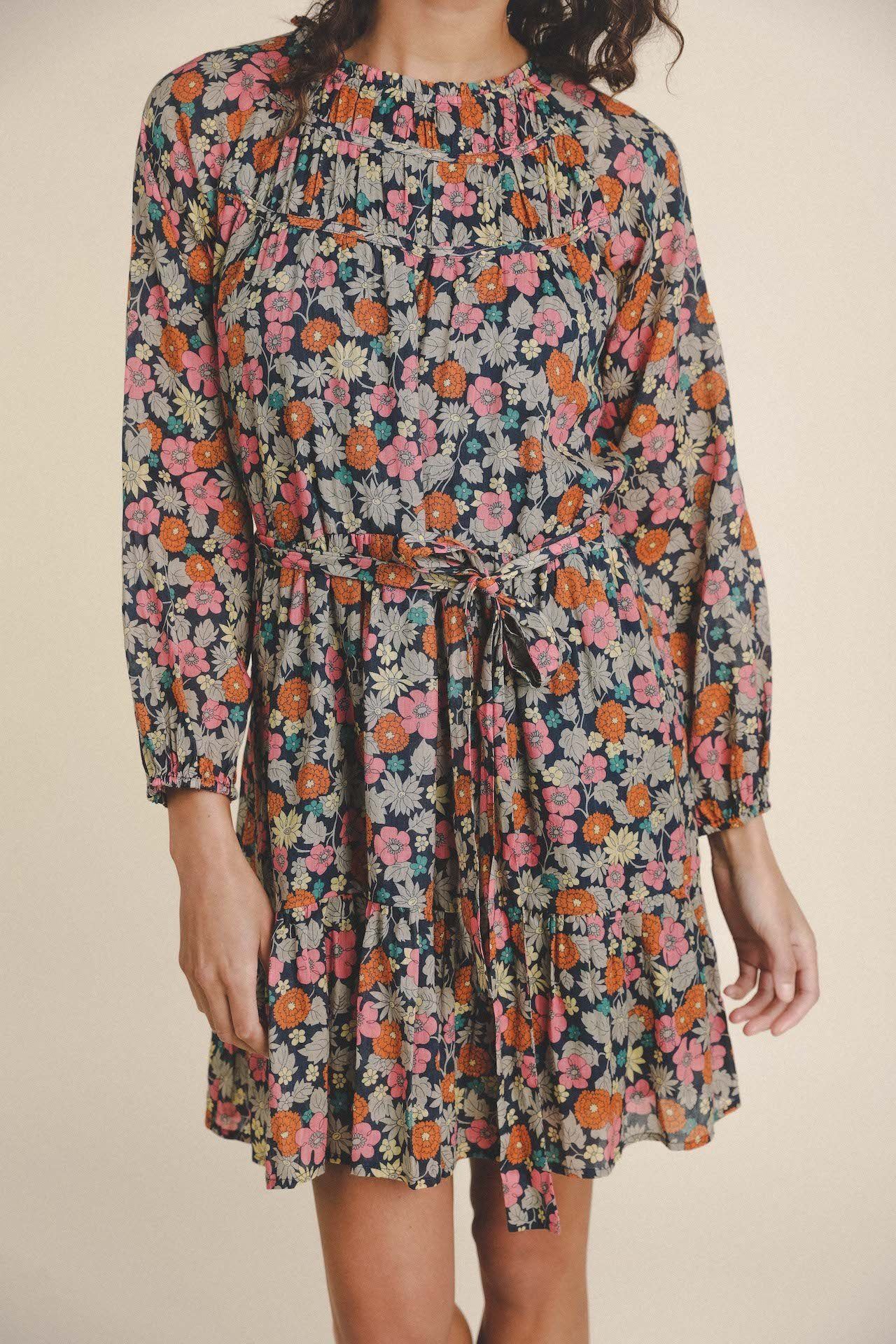 Abigail Short Dress Vintage Floral