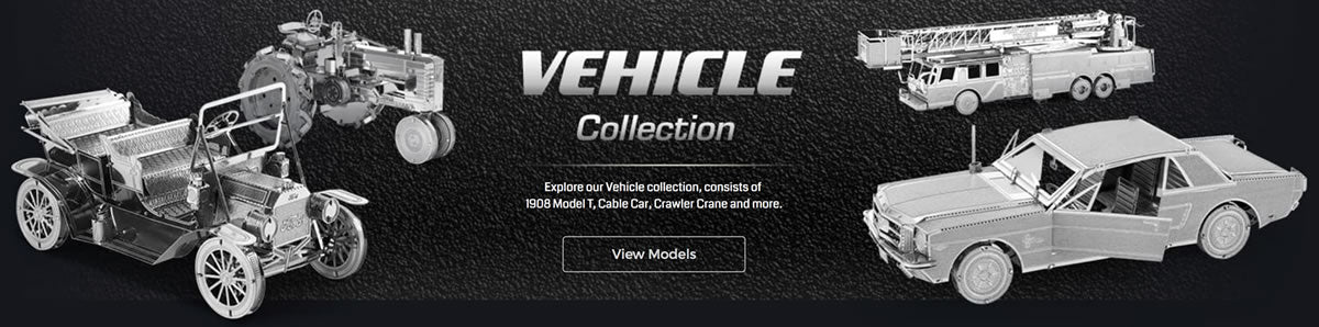 Metal Earth Vehicles collection