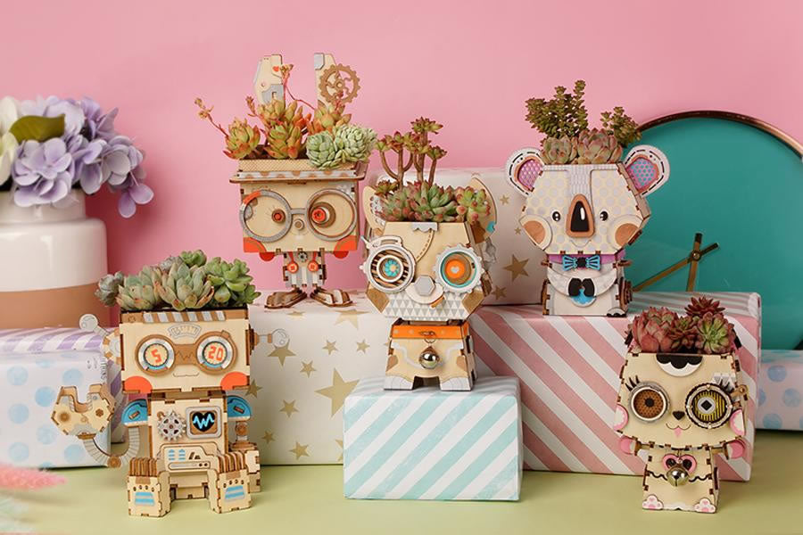 Robotime Flower Pot range