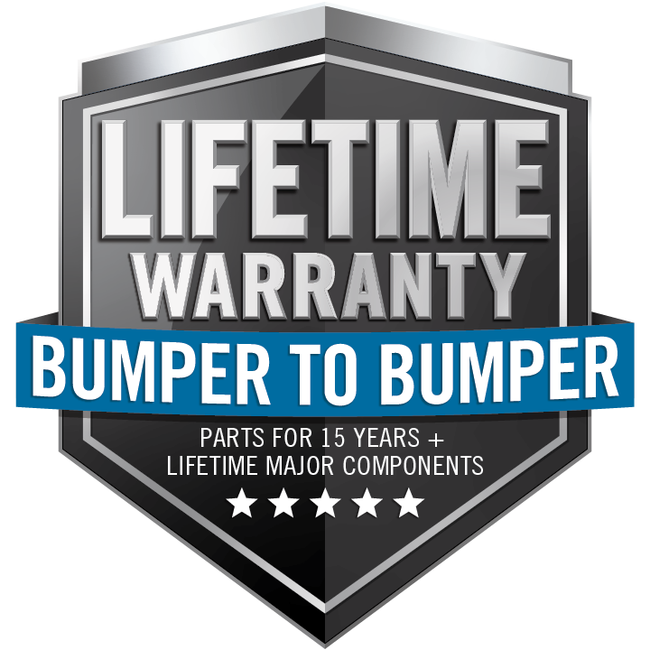 Napoleon Prestige Lifetime Year Bumper to Bumper Warranty