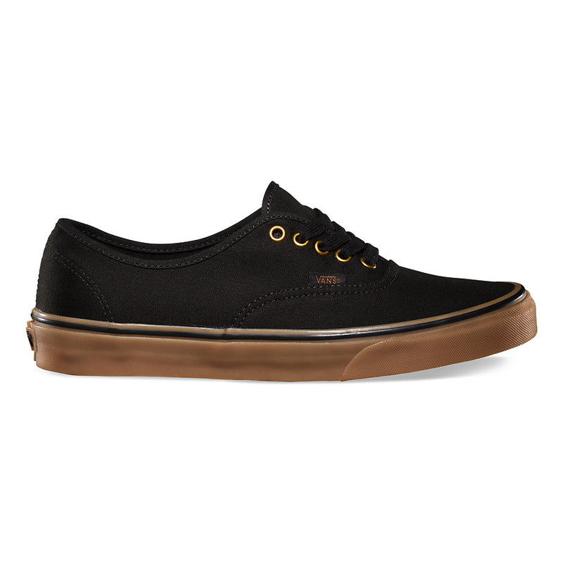 vans negras dorados