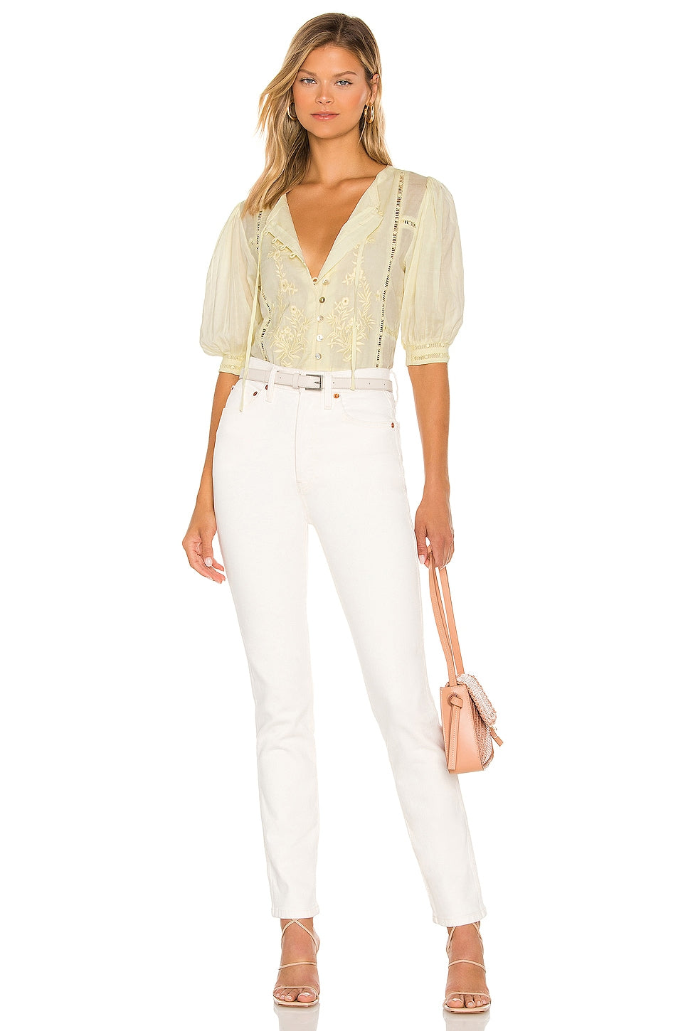 Brielle Embroidered Top