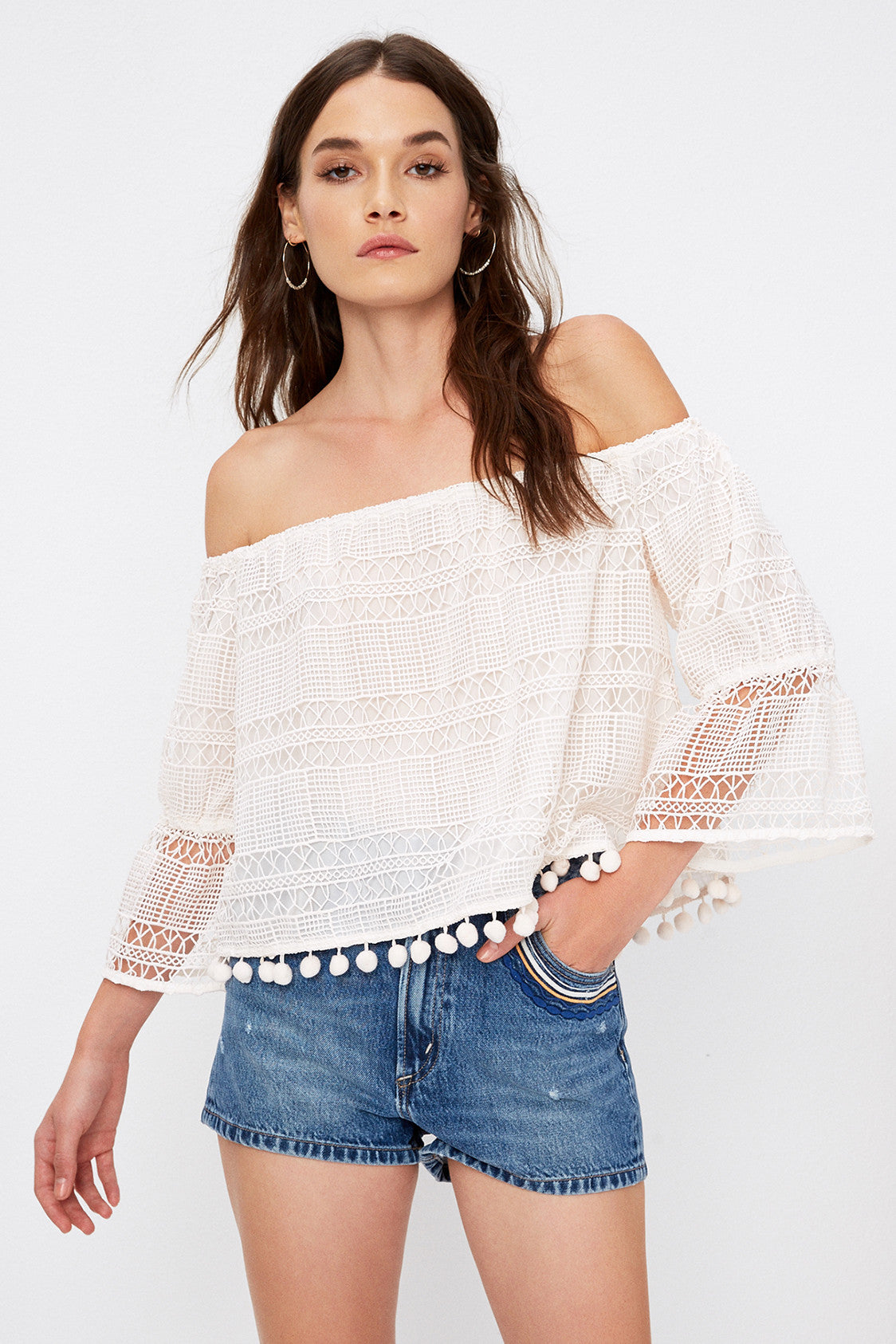 Alexa Top in Luster – TULAROSA