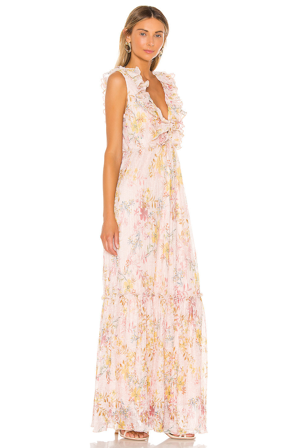 Gillian Dress in Lt Rose Floral – TULAROSA