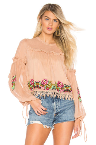 Stella Top in Shell – TULAROSA