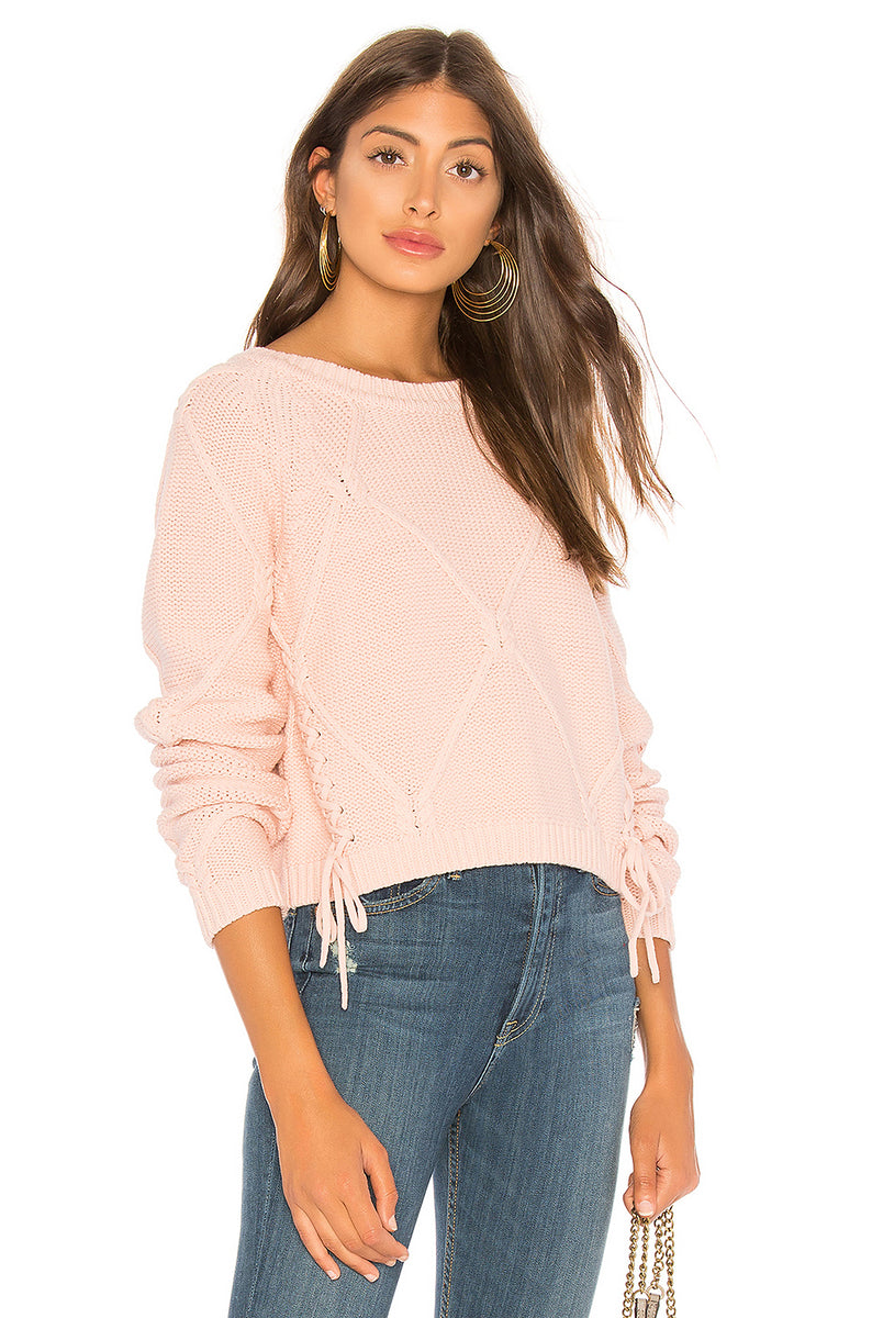 Pam Sweater in Pink – TULAROSA