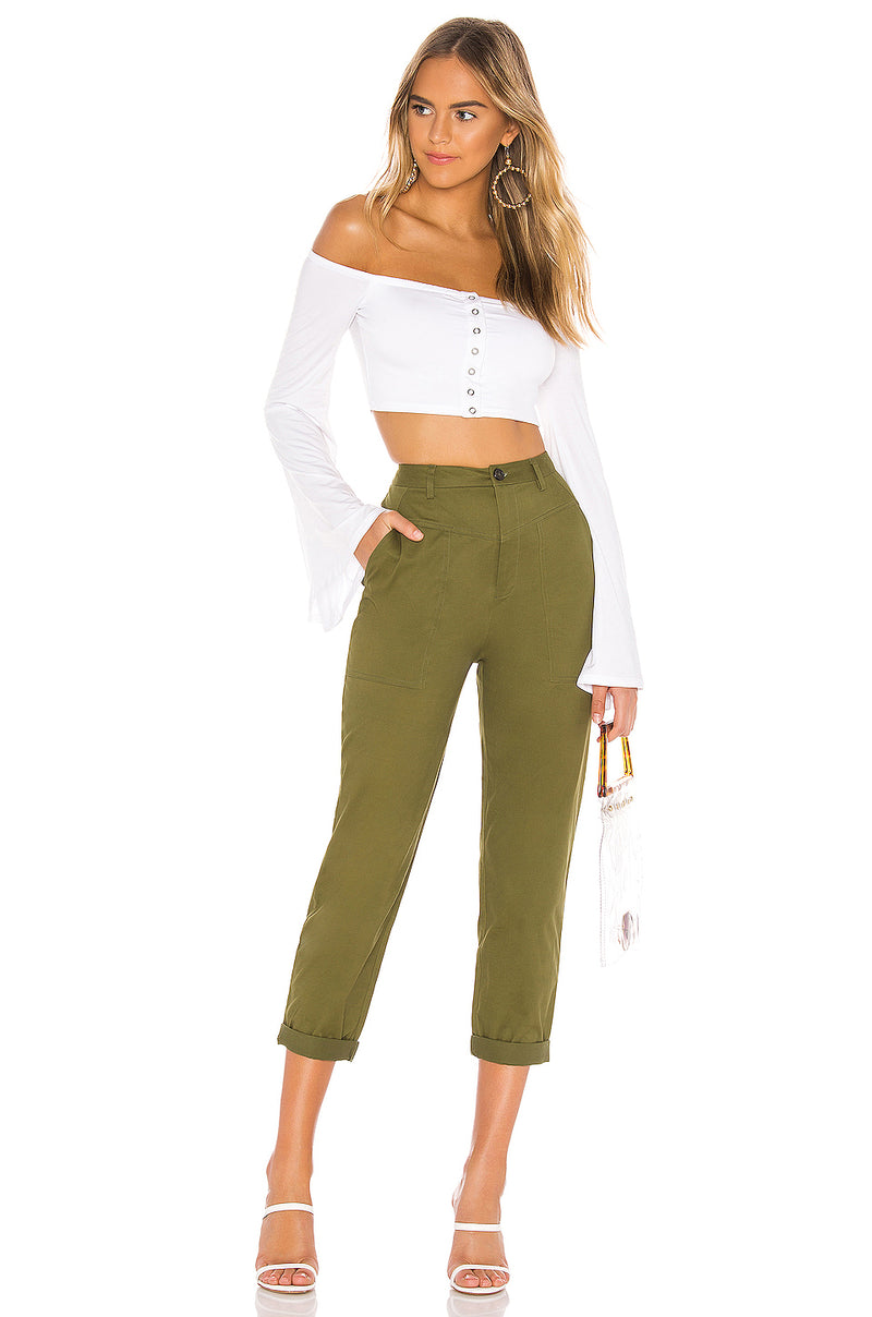 Reese Pants in Olive – TULAROSA