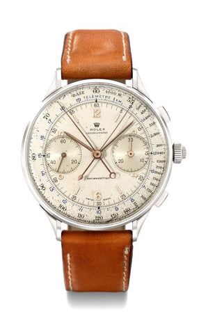 rolex triple register chronograph  vintage watch