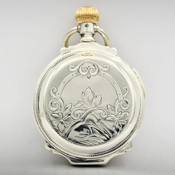 ELGIN Silver Pocket Watch - Ashton-Blakey Vintage Watches