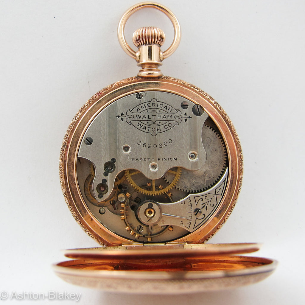 vintage scene pocket watch