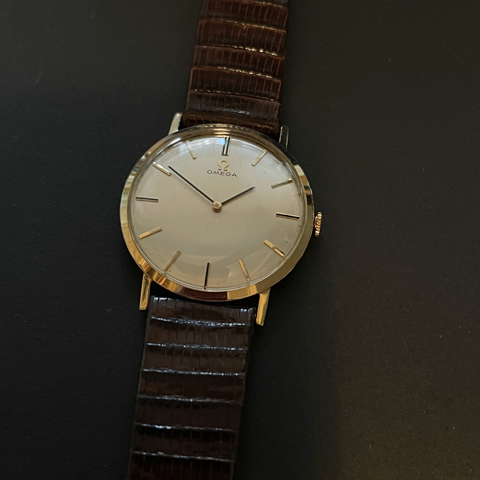 Omega 14K Gold Ultra Slim - Ashton-Blakey Vintage Watches