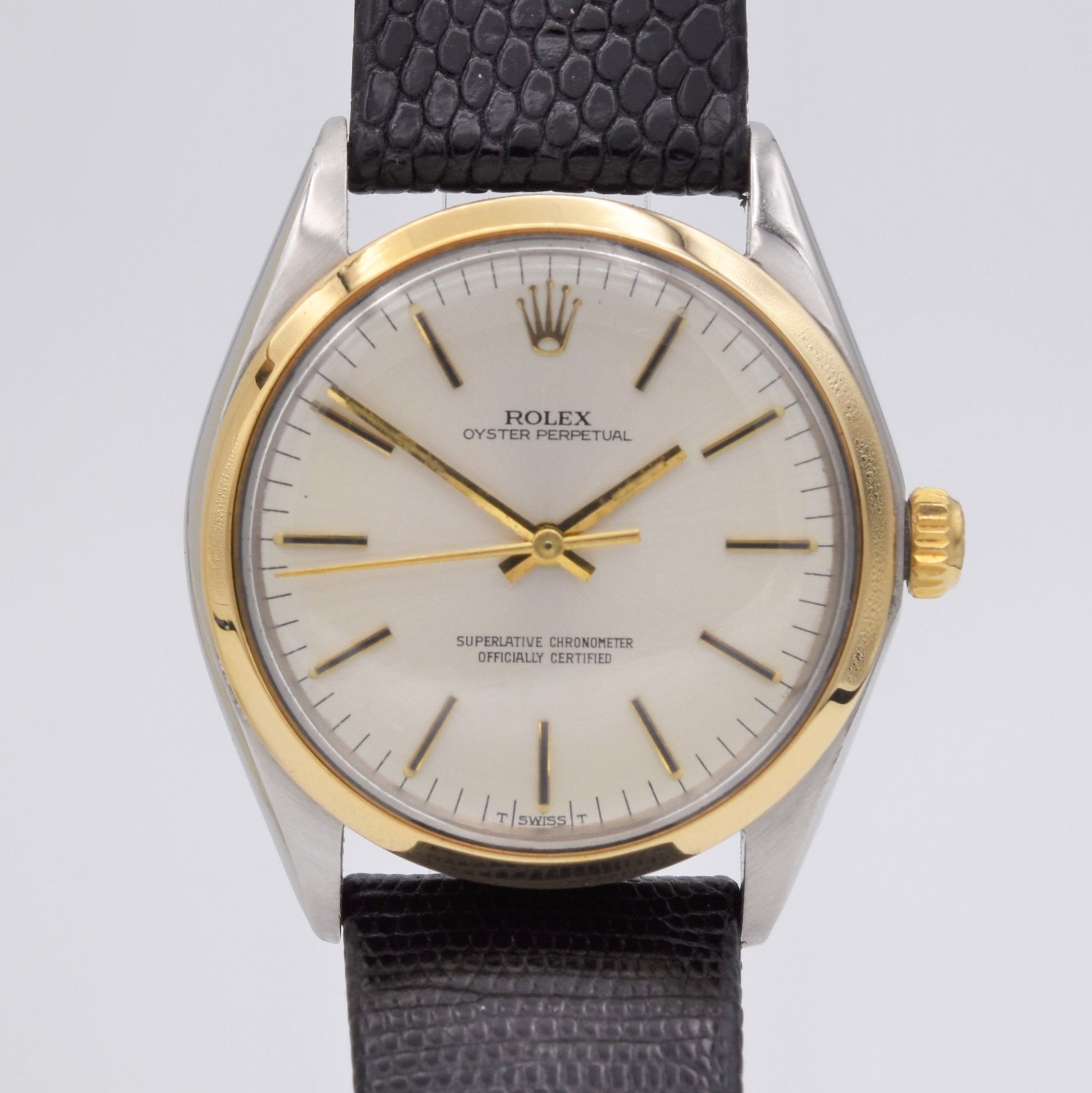 rolex oyster perpetual officially certified chronometer vintage