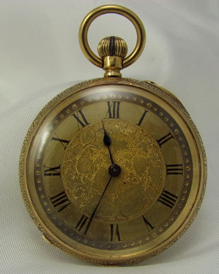 18k gold pocket watch value