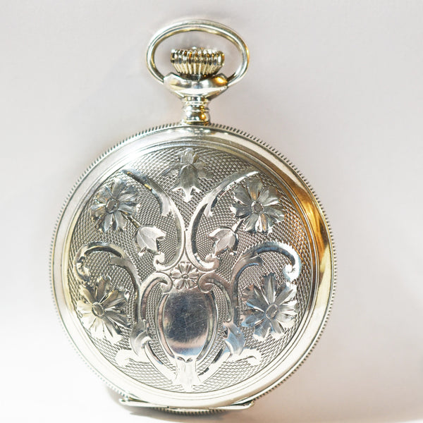 vintage scene pocket watch