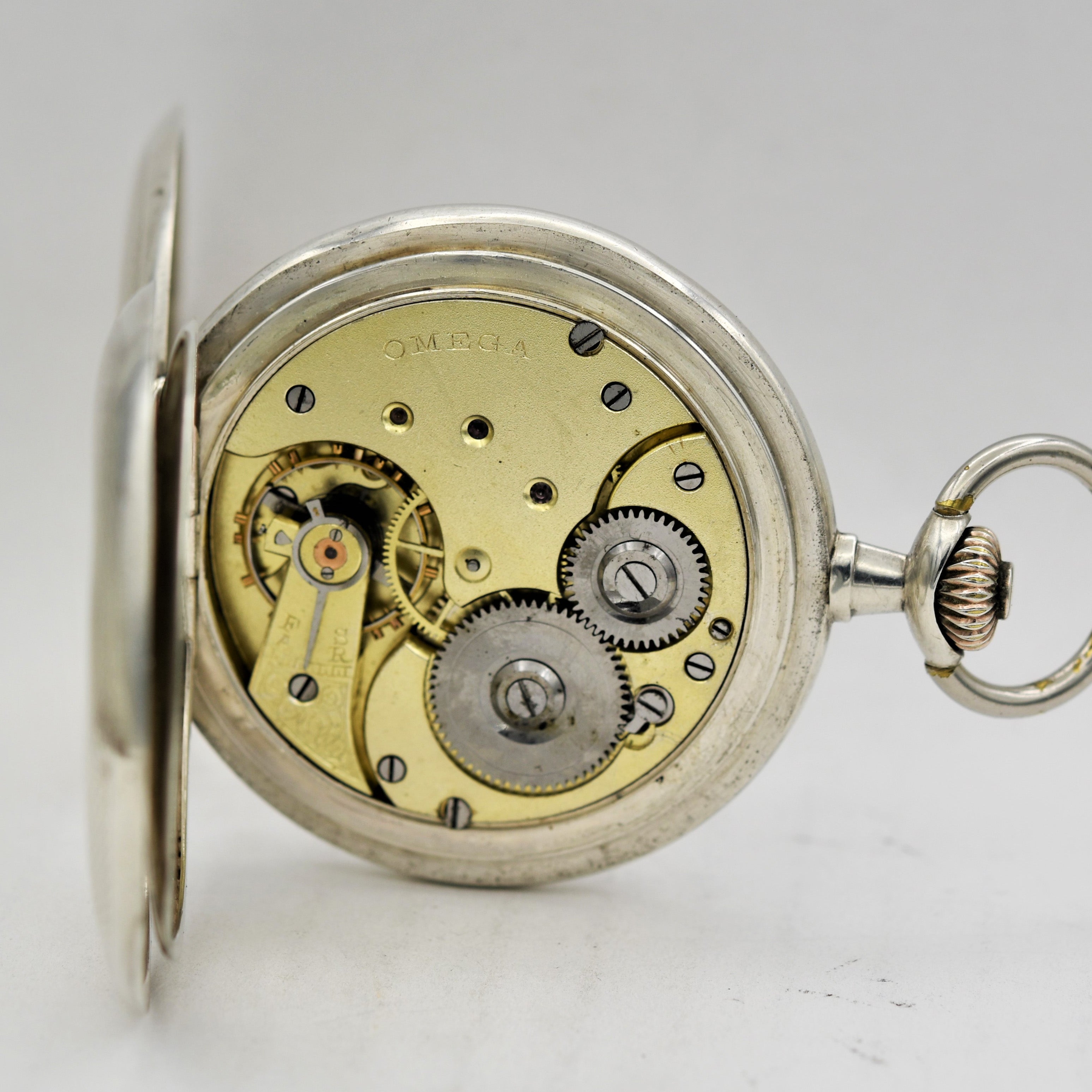 antique omega pocket watch