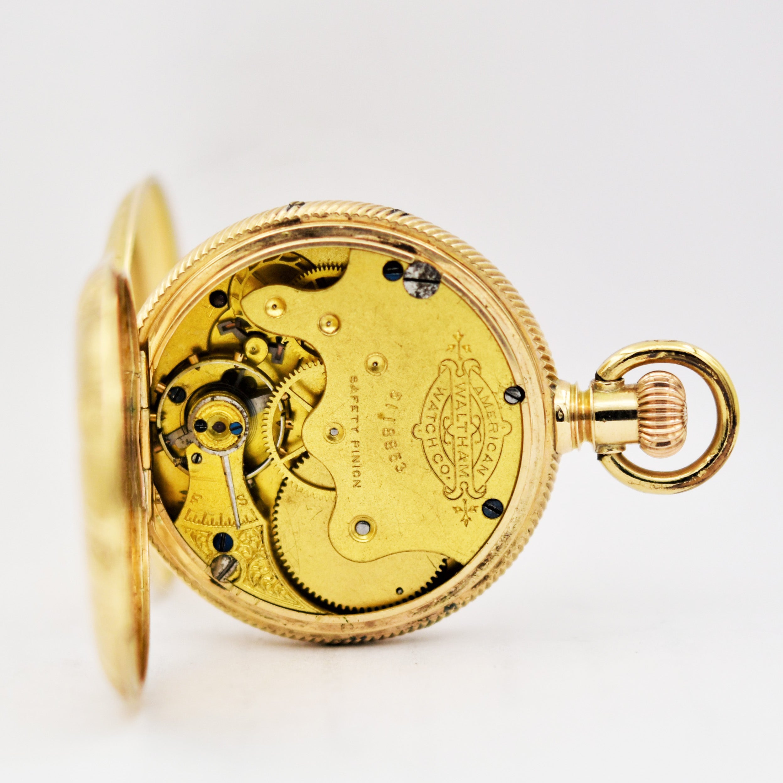 vintage scene pocket watch