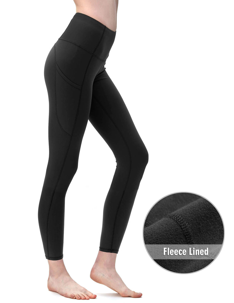 fleece lined running leggings