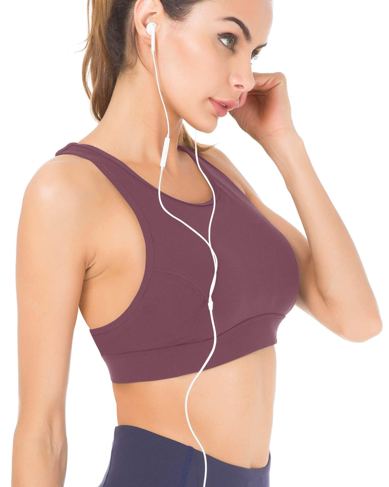 flattering sports bra