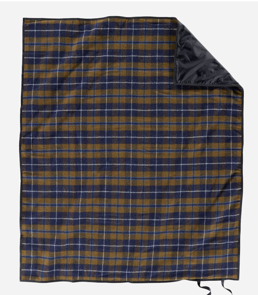 Nylon Backed Roll-Up Blanket - Douglas Tartan