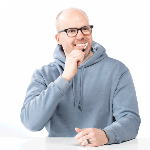 Simon Cooper, founder of Nada Toothbrush