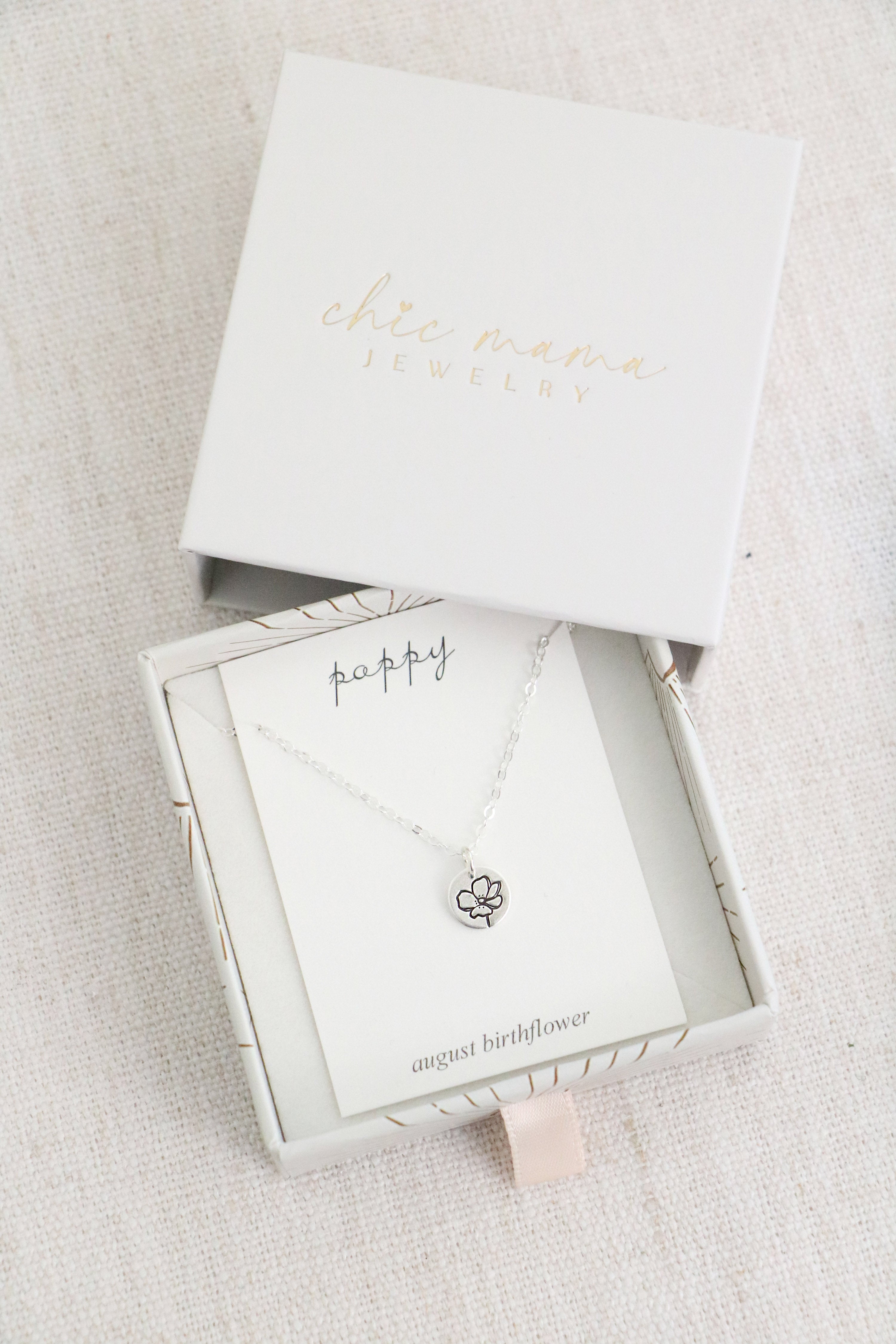 tiny blooms necklace {silver or gold}