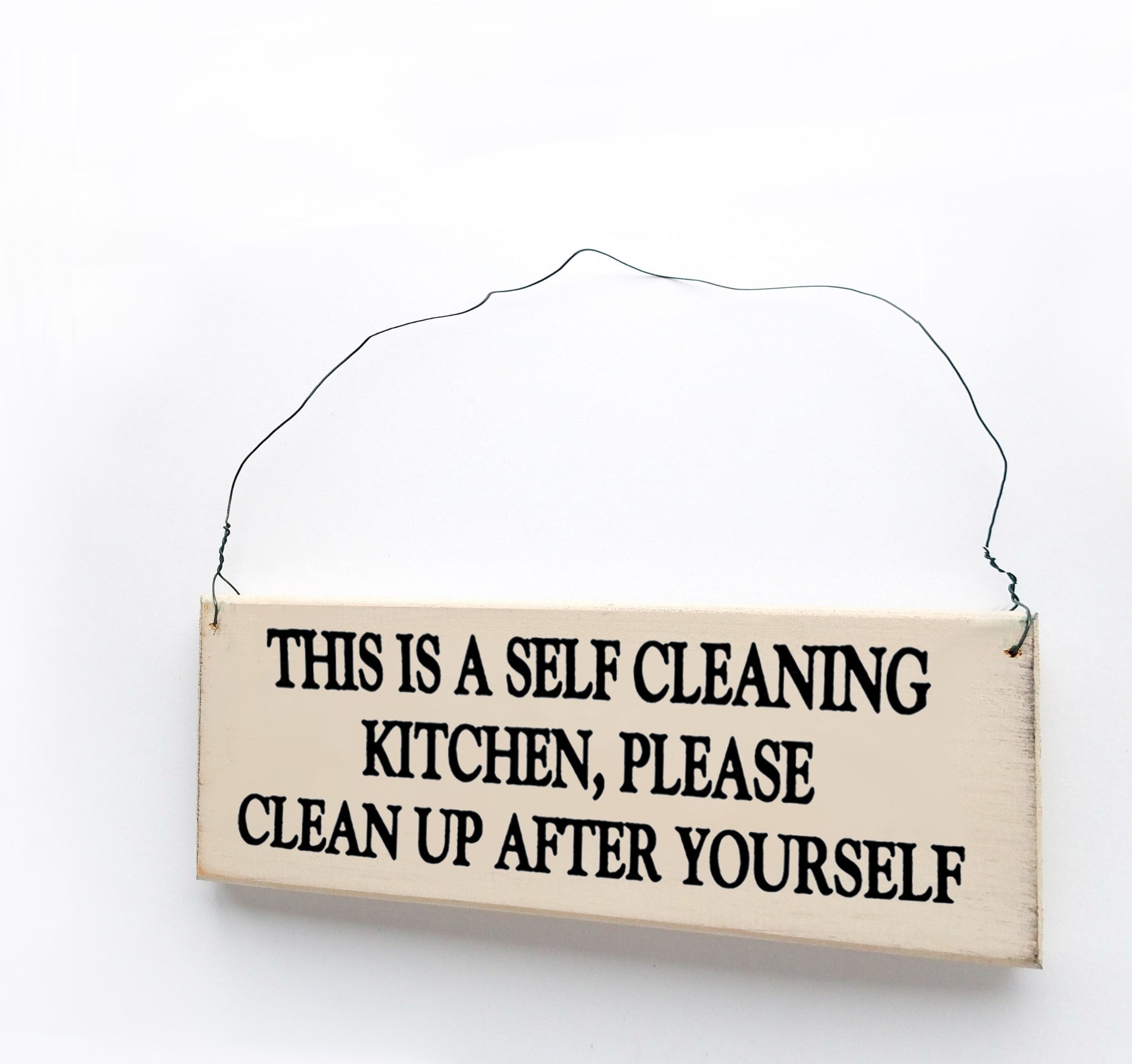 This is a Self Cleaning Kitchen, Please Clean Up After yourself