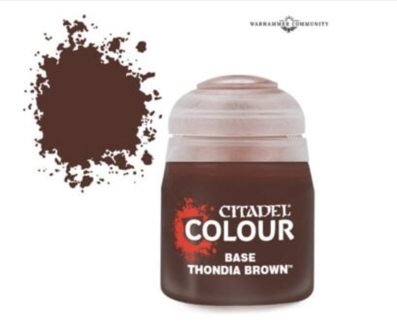 Citadel Paint: Base - Thondia Brown (12ml) — LVLUP GAMES