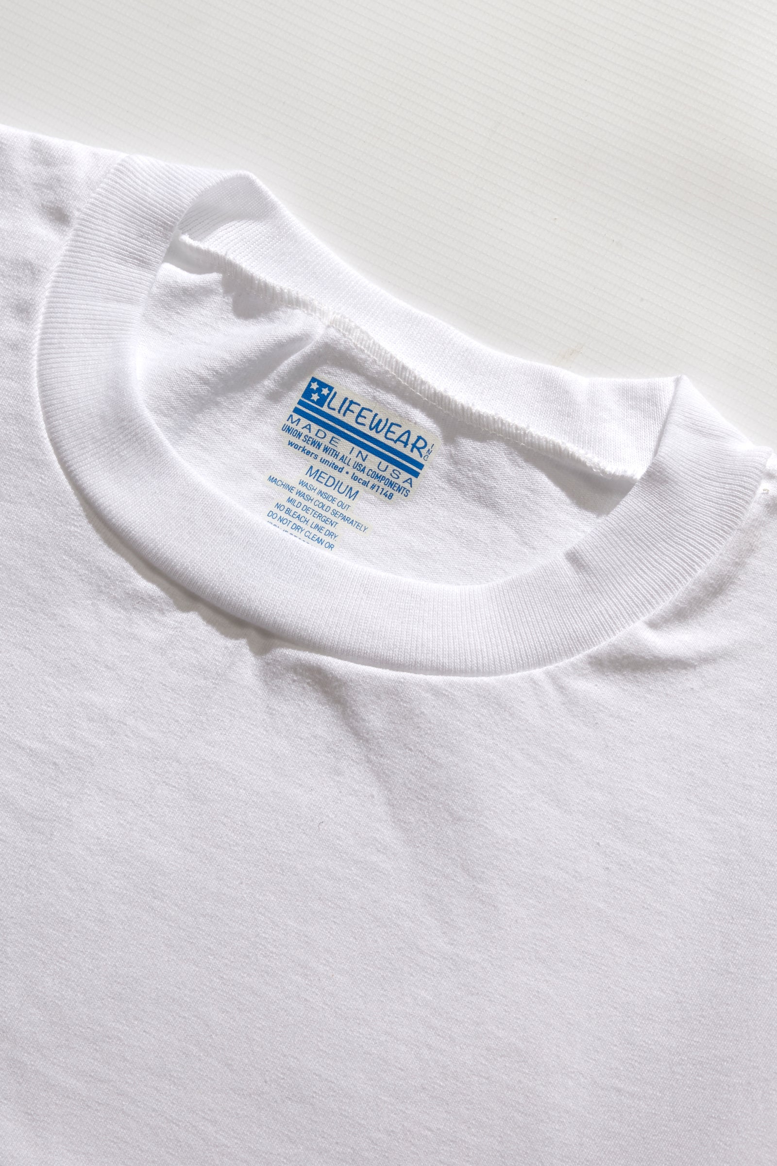 Lifewear USA - 7oz T-Shirt - White | Blacksmith Store